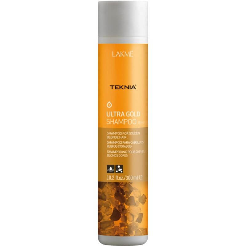 Lakme Teknia Ultra Gold Shampoo Golden Blonde Hair 300ml Pharmaholic