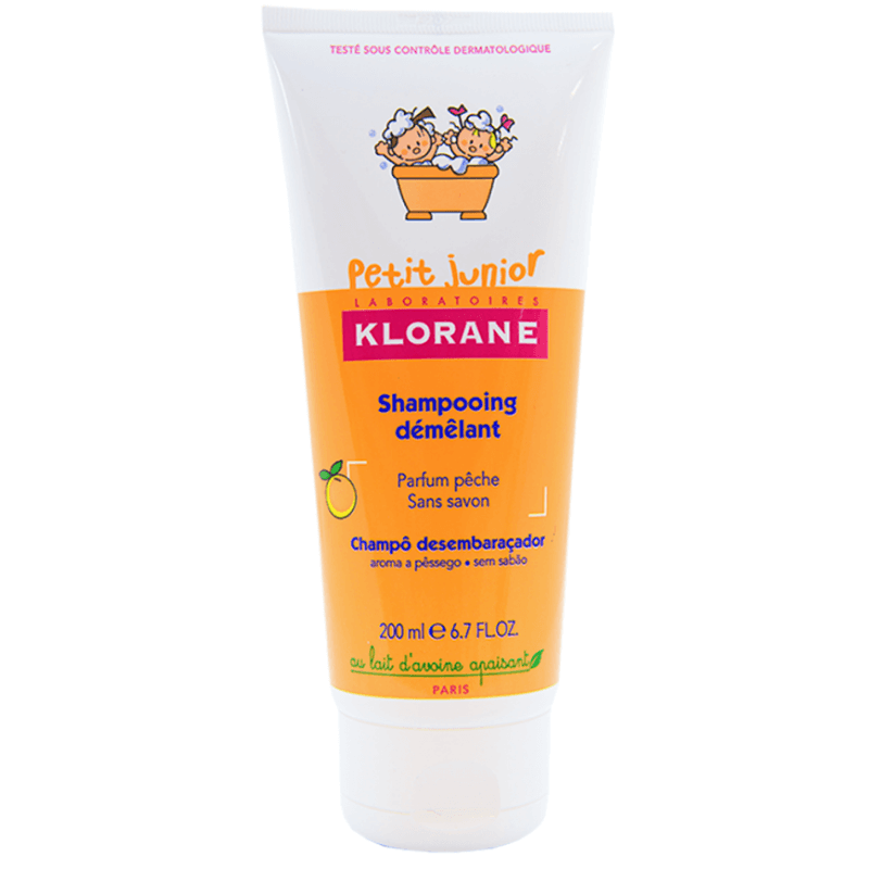 Klorane Petit Junior Peach Detangling Shampoo 200ml Phharmaholic