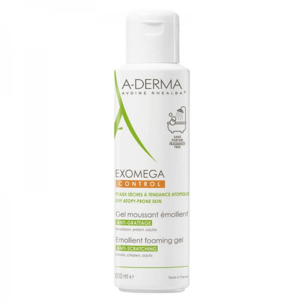 Aderma Exomega Control Emollient Foaming Gel Ml Pharmaholic