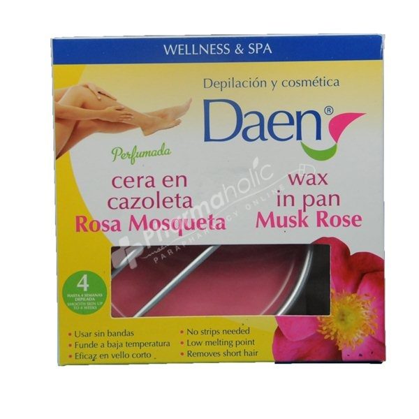 Daen Wax In Pan Musk Rose 100g