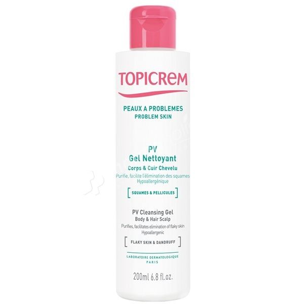 Topicrem PV Cleansing Gel Body & Hair Scalp