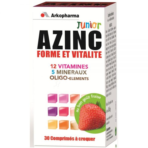 Arkopharma Azinc Junior Form & Vitality Strawberry Flavor