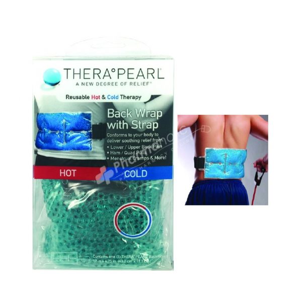 Thera Pearl Back Wrap With Strap