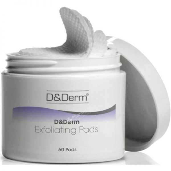 D&Derm Exfoliating Pads 60 Pads