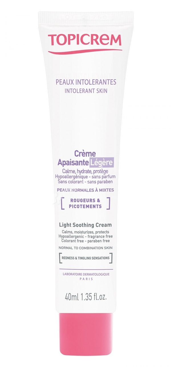 Topicrem Intolerant Skin Light Soothing Cream