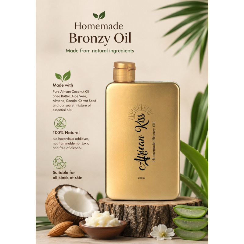African Kiss Tanning Oil