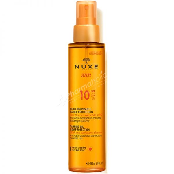 Nuxe Sun Tanning Oil SPF10