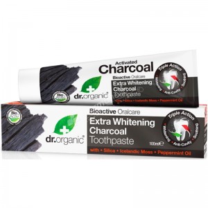 Dr.Organic Extra Whitening Charcoal Toothpaste