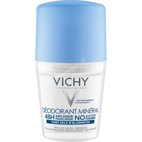 Vichy Aluminium Salt-Free Mineral Deodorant Roll-On