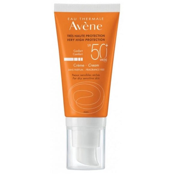 Avene Sunscreen Cream Comfort SPF50+ 50ml - Pharmaholic