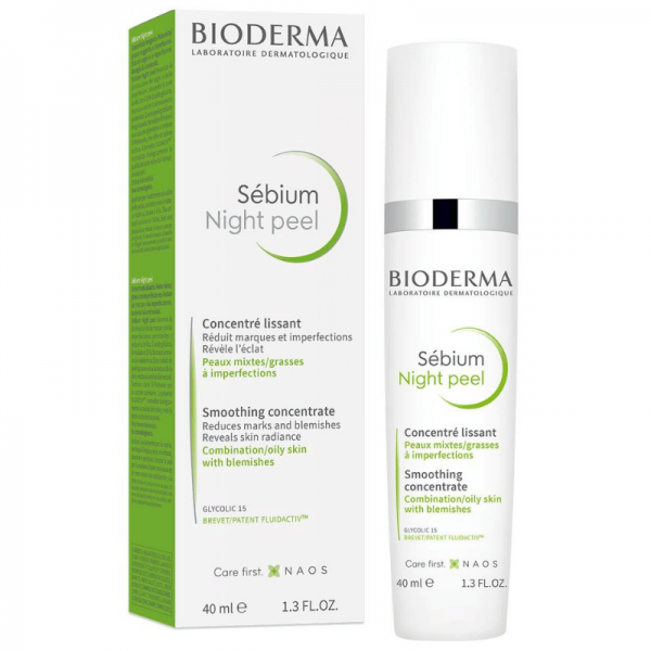 Bioderma Sebium Night Peel Soothing Concentrate 40ml