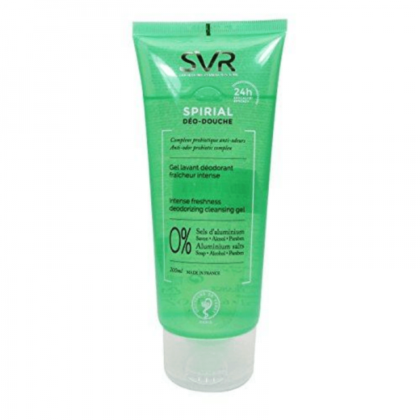 SVR Spirial Deo-Douche Deodorising Cleansing Gel 200ml