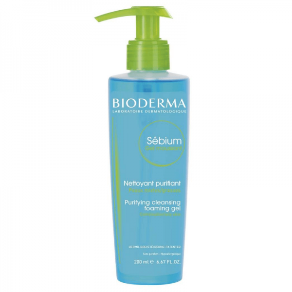 Bioderma Sebium Purifying Cleansing Foaming Gel 200ml