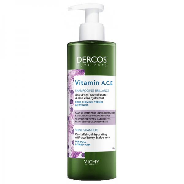 Dercos Vitamin A C E Shine Shampoo