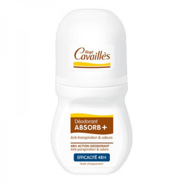 Roge Cavailles Absorb+ Efficiency 48H Roll-on 50ml