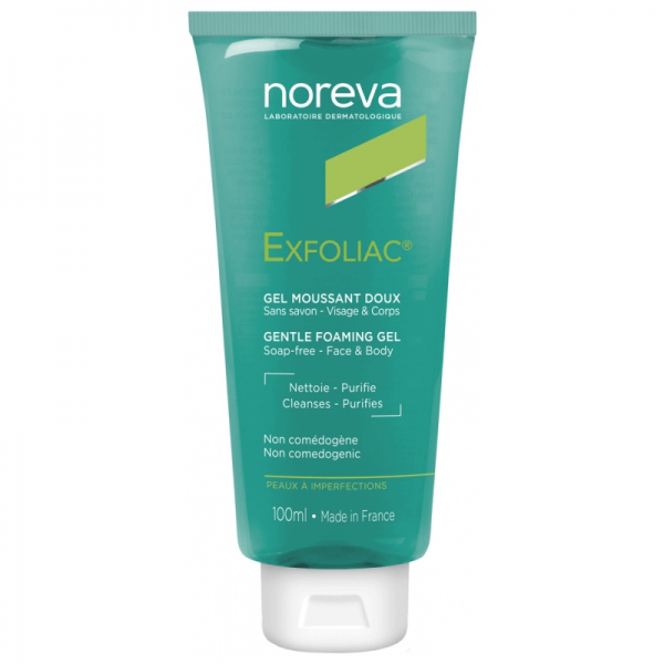 Noreva Exfoliac Gentle Foaming Gel 100ml