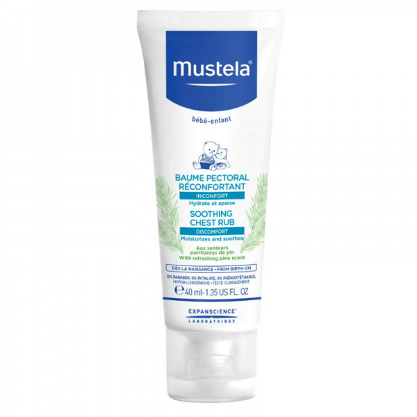 Mustela Soothing Chest Rub 40ml