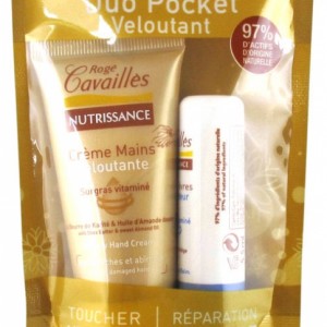 Roge Cavailles Duo Pocket Veloutant Hand Cream and Lip Balm