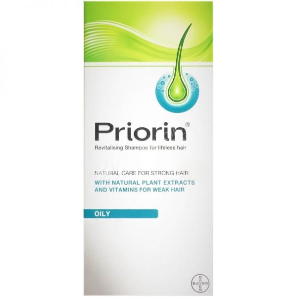 Bayer Priorin Revitalizing Shampoo Oily Hair 200ml