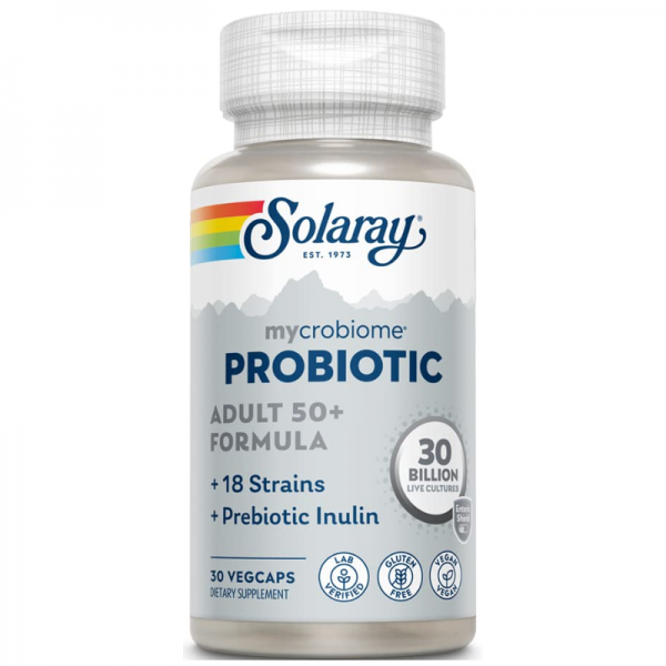 solaray probiotic adult 50+ formula