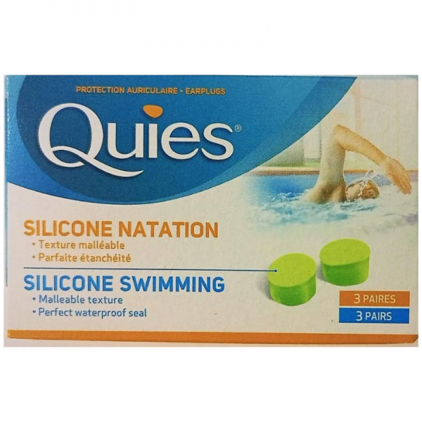 Quies Silicone Swimming Earplugs