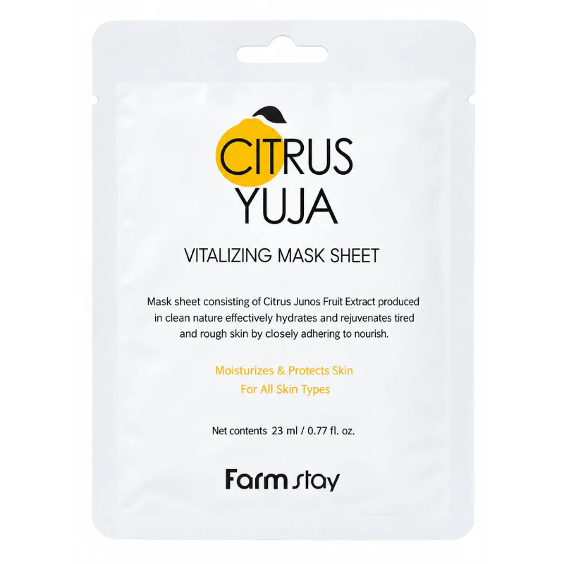 Farmstay Yuja Mask Sheet
