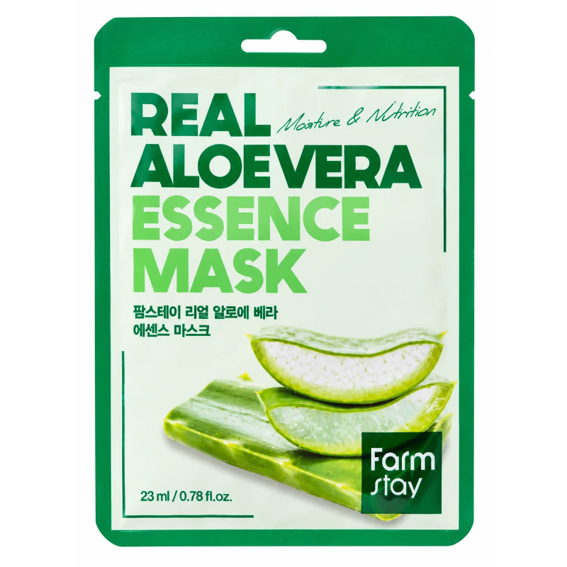 Farmstay Real Aloe Vera Essence Mask 23 ml