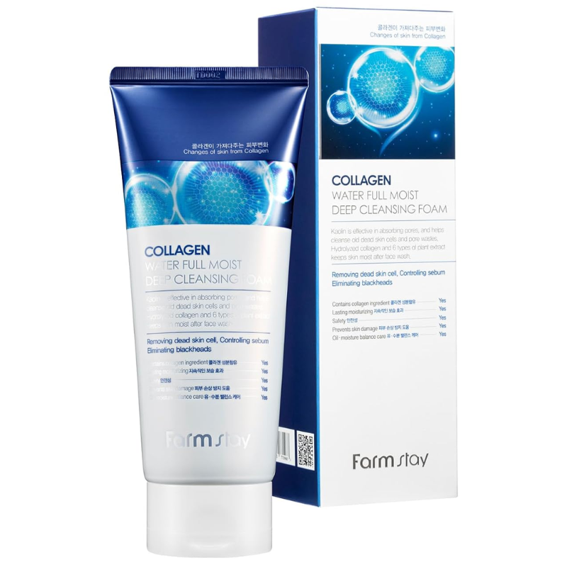Farmstay Collagen Cleansing Foam