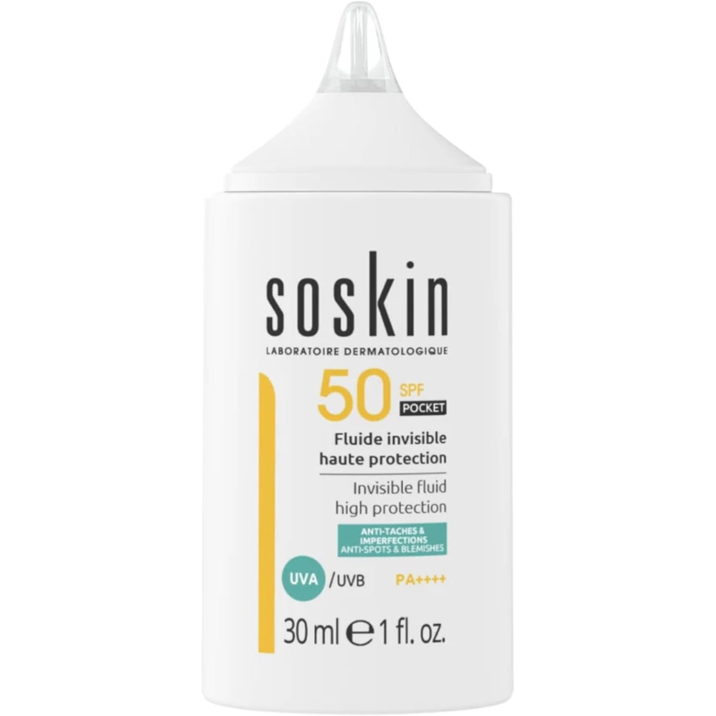 Soskin Invisible Fluid SPF50