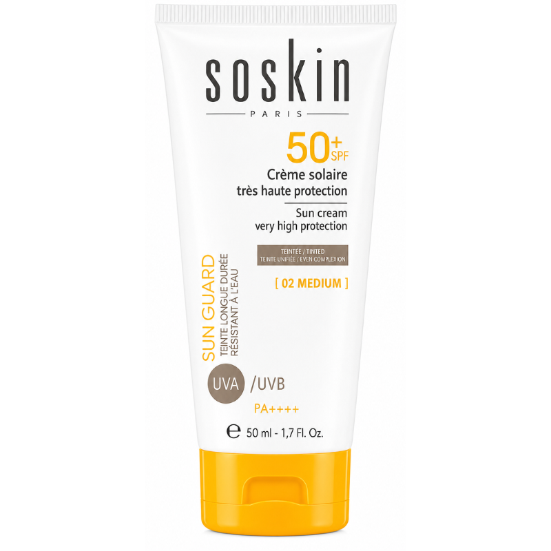 Soskin Tinted Sun Cream SPF50+