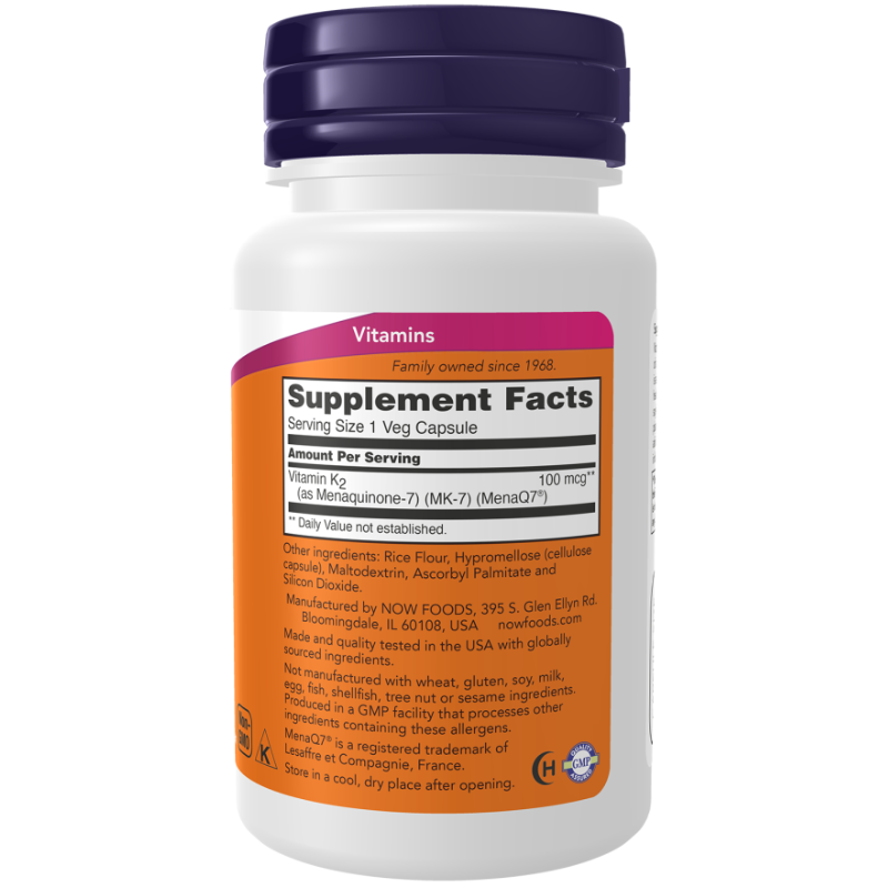 NOW MK-7 Vitamin K2