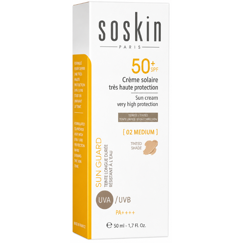 Soskin Tinted Sun Cream SPF50+