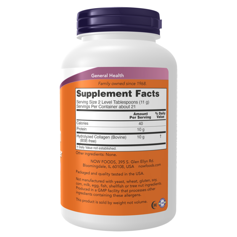 NOW Collagen Peptides Powder