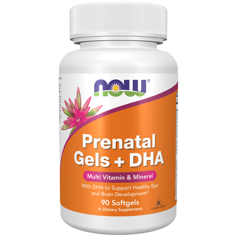 NOW Prenatal Gels + DHA