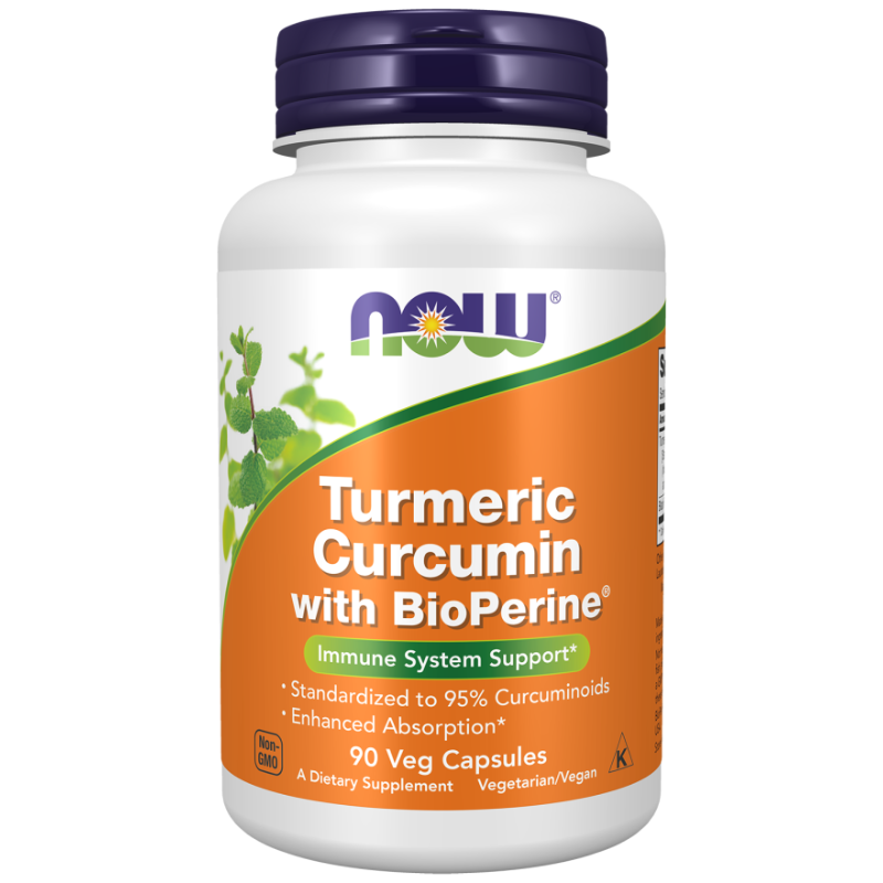 NOW Turmeric Curcumin with BioPerine