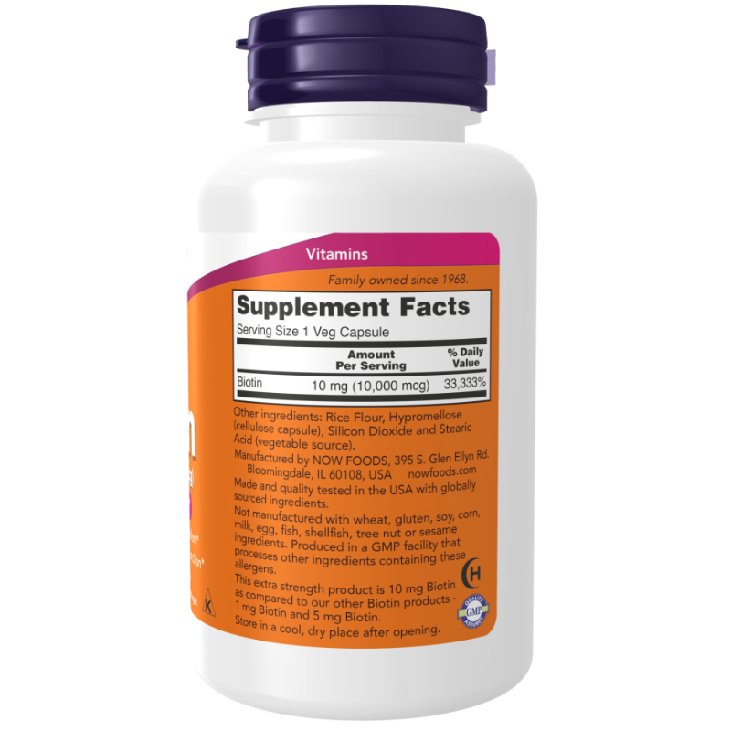 NOW Extra Strength Biotin
