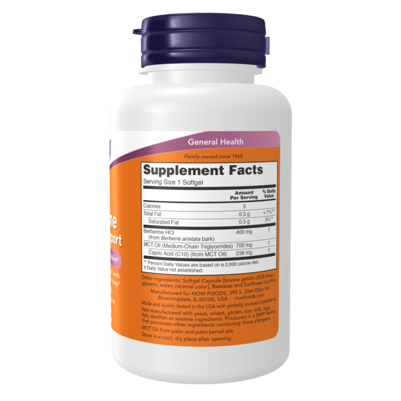 NOW Berberine Glucose Support