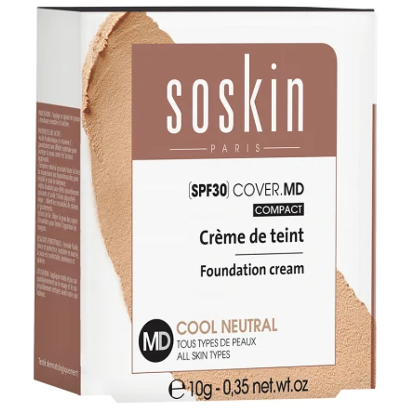 Soskin Compact Foundation-Cool Neutral Soskin Compact Foundation