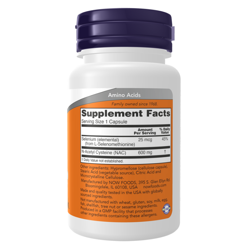 NOW NAC 600 mg