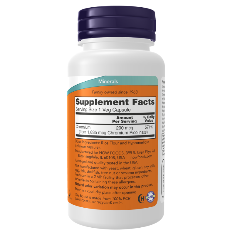NOW Chromium Picolinate