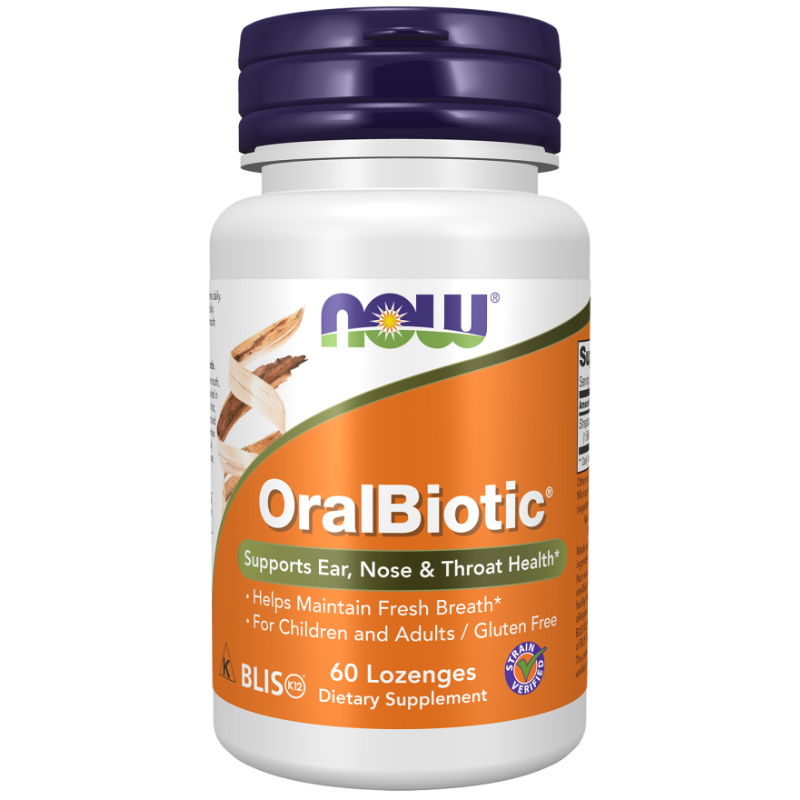 NOW OralBiotic Lozenges