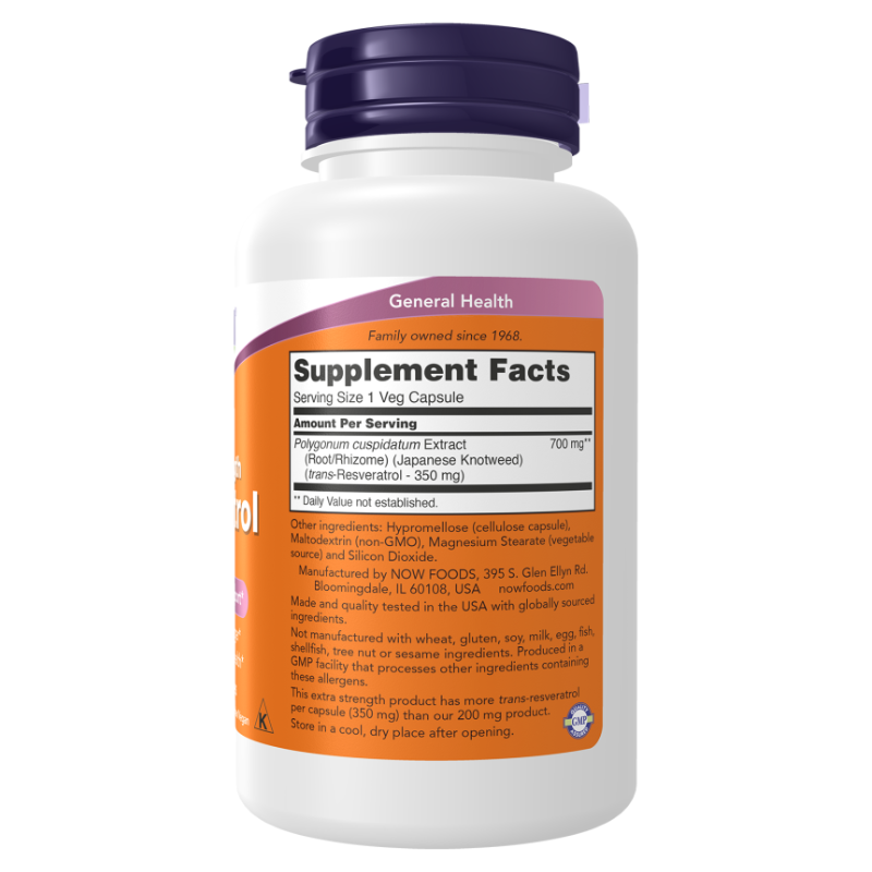 NOW Extra Strength Resveratrol