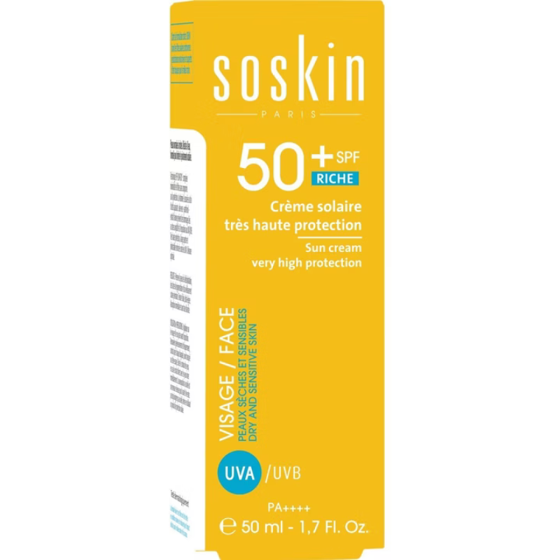 Soskin Sun Cream Rich SPF50+