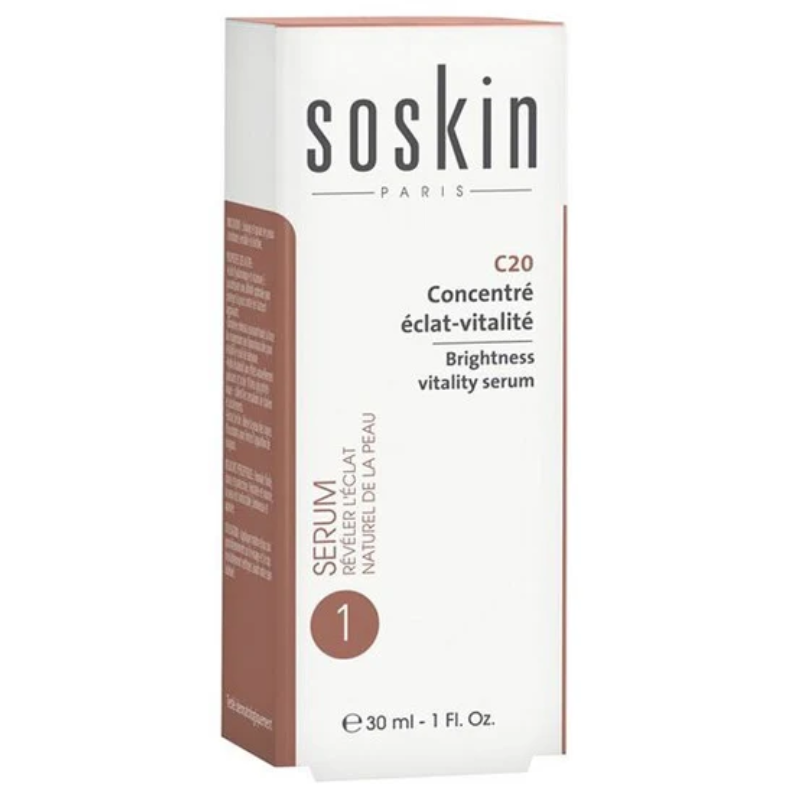SOSkin Hydraglow C20 Brightness Vitality Serum