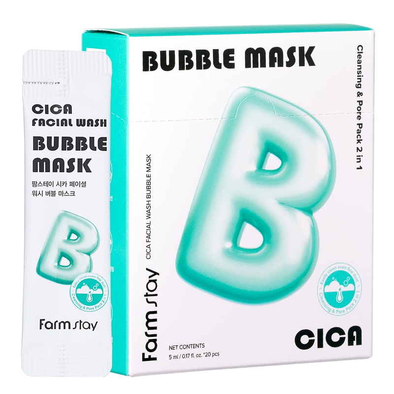 Farmstay Cica Bubble Mask