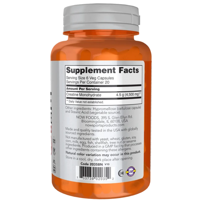 Now Creatine Monohydrate