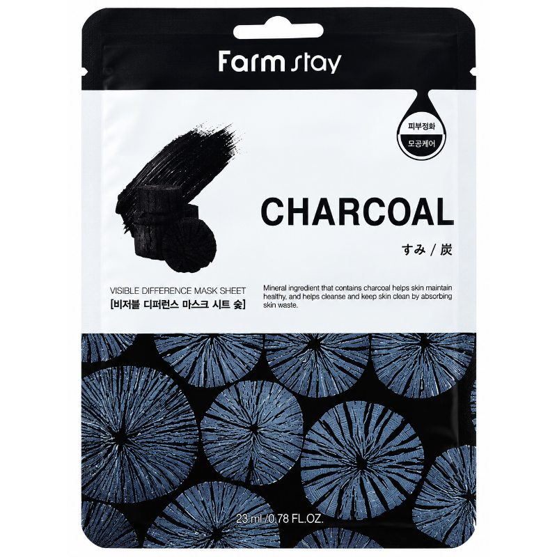 Farmstay Mask Sheet Charcoal