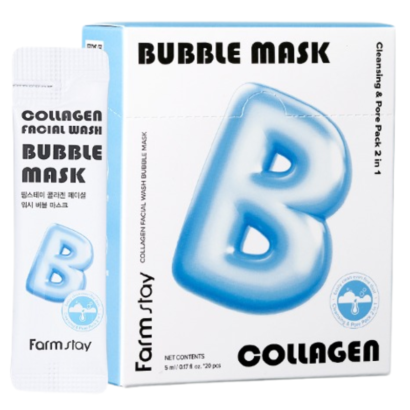 Farmstay Collagen Bubble Mask