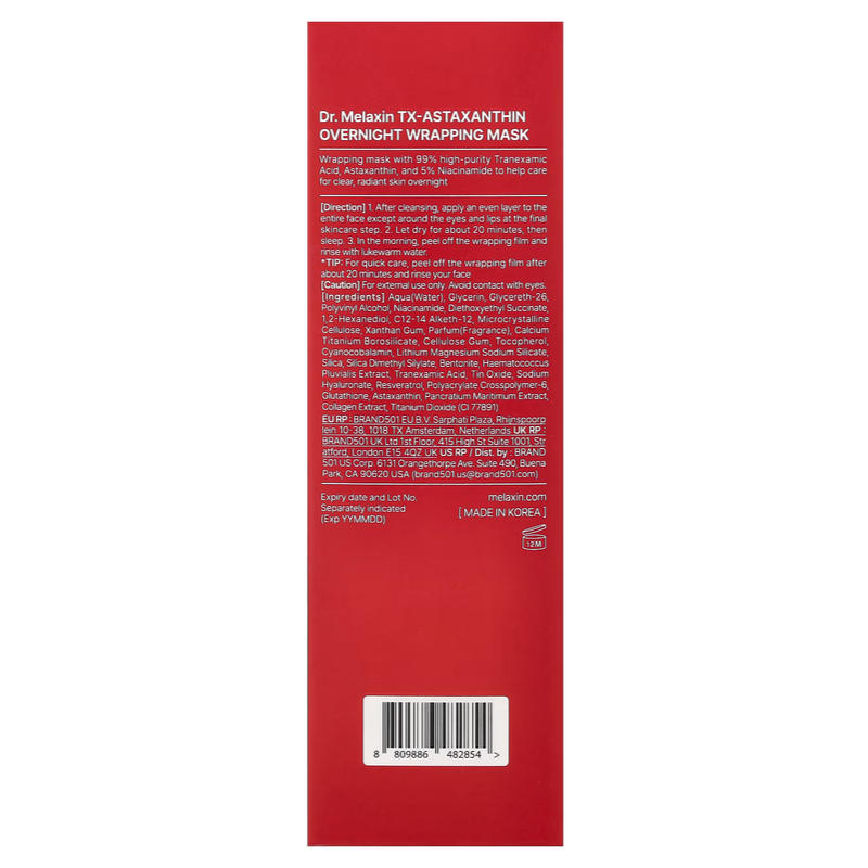 Dr Melaxin Wrapping Mask Dr Melaxin Wrapping Mask